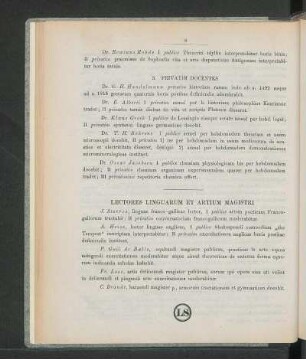 Lectores Linguarum Et Artium Magistri