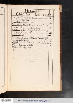 Historici Classis 8