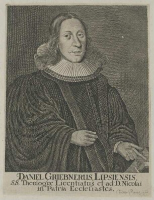 Bildnis des Daniel Griebnerus