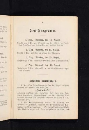 Fest-Programm.