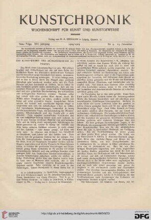 Heft 9 (23. Dezember 1904)
