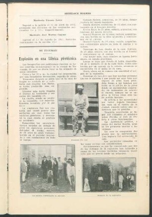 De Tucamán - Explosión en una fábrica pirotécnica
