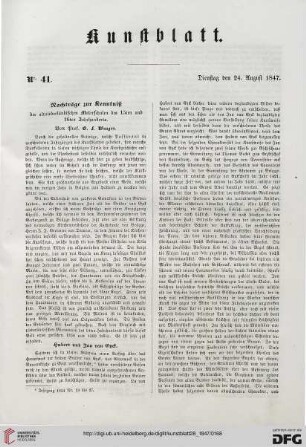 Nr. 41 - 50 (24. August 1847 - 14. Oktober 1847)