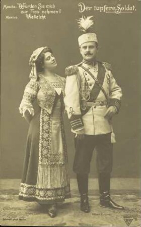 Der tapfere Soldat. - Mascha: Würden Sie mich [...]