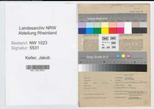 Entnazifizierung Jakob Keller , geb. 03.11.1896 (Landwirt)
