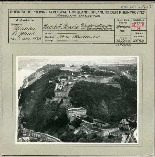 Koblenz, Ehrenbreitstein, Festung