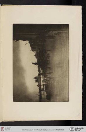 [J. [James] Craig Annan, V. The Riva Schiavoni, Venice, photogravure from original negative]
