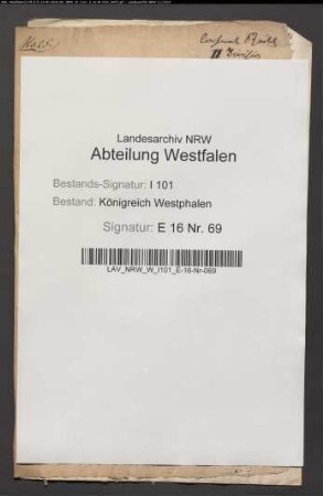 Verkauf der Gehrdenschen Klosterforsten