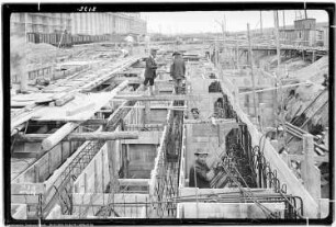 Bau Me 108 Tiefbunker für Braunkohle mit Überdachung, (021)