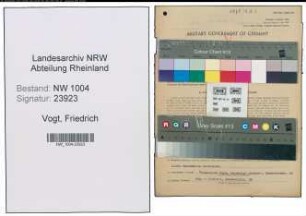 Entnazifizierung Friedrich Vogt , geb. 04.01.1893 (Kaufmann)