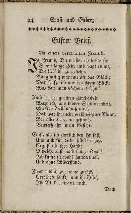Eilfter Brief. - Funfzehnter Brief.