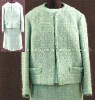 Chanelkostüm - 2-teilig, Jacke