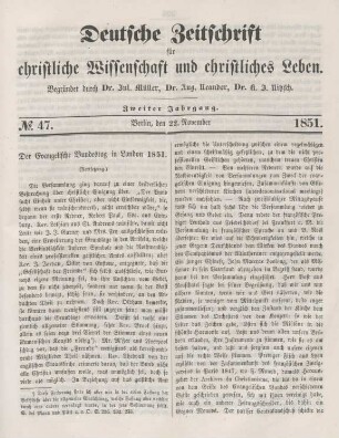375[325]-382[332] Der Evangelische Bundestag in London 1851 : Fortsetzung