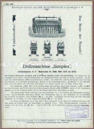 Drillmaschine "Simplex"