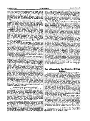 Das pädagogische Schrifttum des Dritten Reiches