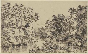 Baumreiche Landschaft