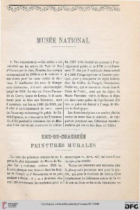 Musée National - Rez-de-Chaussée