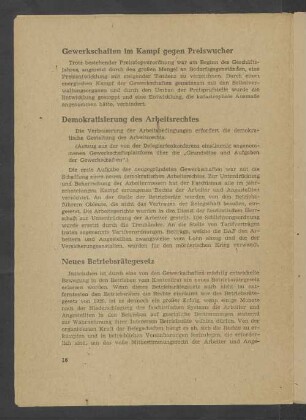 Demokratisierung des Arbeitsrechtes