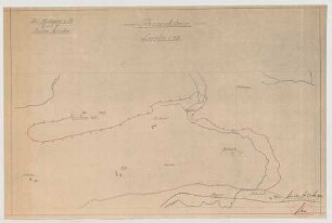 Thiersch, Friedrich von; Garmisch-Partenkirchen, Rosswankstr.; Zahnradbahn - Projekt auf die Zugspitze - Lageplan