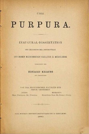 Über Purpura