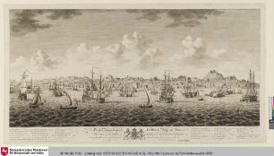 View of the city of Lisbon as before the late Earthquake