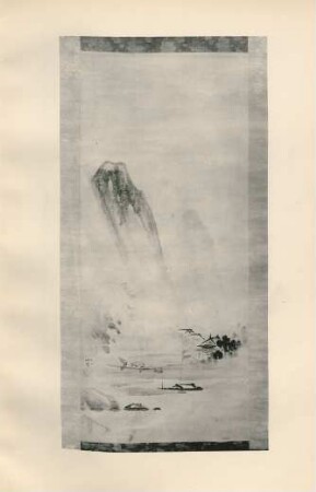 [XLIV. Rainy landscape by Kano Sansetsu ...]