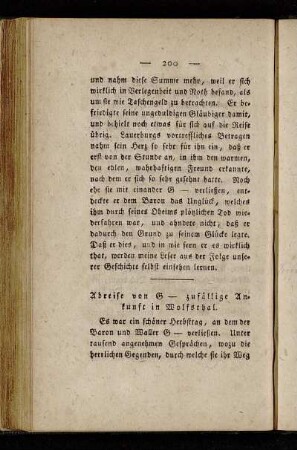 Abreise von G -zufällige Ankunft in Wolfsthal.