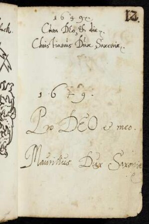 12 Christianus/Mauritius, Dux Saxoniae