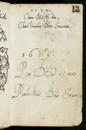 12 Christianus/Mauritius, Dux Saxoniae
