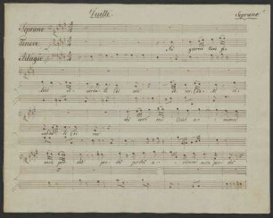 Partiturauszug I (Sopran/Tenor/Basso)