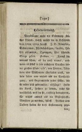 Lebensrettung.