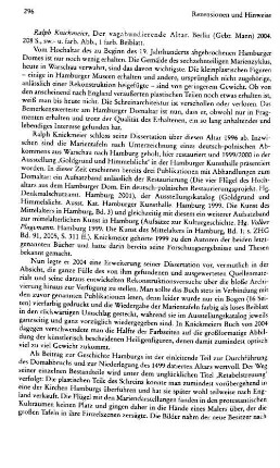 Knickmeier, Ralph :: Der vagabundierende Altar : Berlin, Mann, 2004