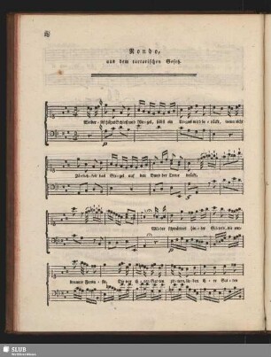 Rondo, aus dem tartarischen Gesetz.