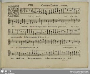 VIII. Vivo ego dicit Dominus