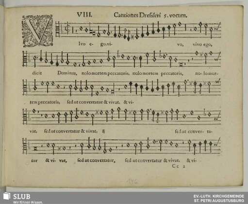 VIII. Vivo ego dicit Dominus