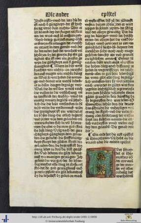 Die vorred über die andern epistel