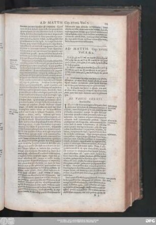 Ad Matth. Cap. XVIII. Vers. 8. & 9.