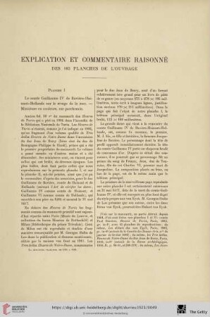 Explication et commentaire raisonné des 103 planches de l'ouvrage
