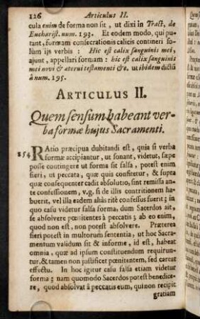 126-136, Ratio praecipua dubitandi est, quia si verba ...
