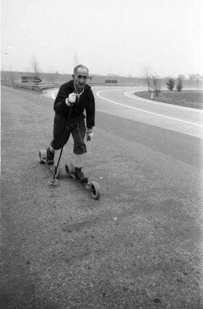 Fahrbare Ski.