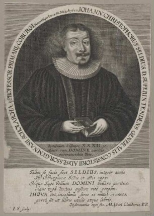 Bildnis des Iohann Christophorus Seldius