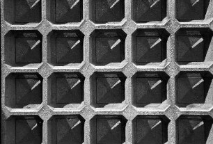 Berlin; West: Mauerwaben der Gedächtniskirche (Detail)