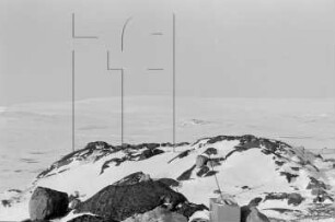Wordie-Bucht : Blick vom Postenfelsen nach Nordnordosten