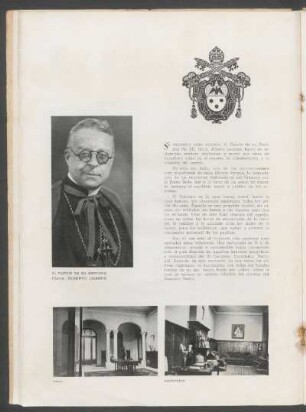 En la casa de Mons. Alberto Levame: Nuncio de su Santidad