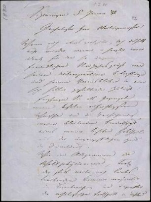 5-10-3-2.0000: Carl Anton, Fürst von Hohenzollern-Sigmaringen; diverse Schreiben ff.: Politische Gedanken zur Innen- und Außenpolitik; Dank für Neujahrsgrüße