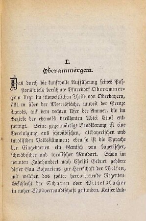 Das Passions-Spiel in Oberammergau : historisch-topographisch-dramatische Darstellung