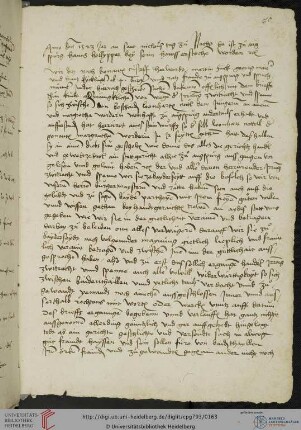 Urkunde. Augsburg 1497