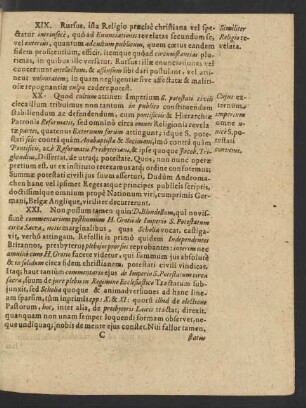 [Thesis XIX. bis XXXVII.]