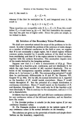12. Solution of the Boundary Value Problems.