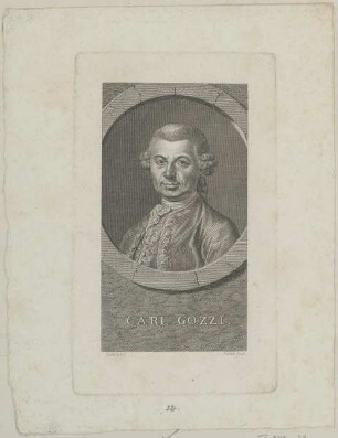 Bildnis des Carl Gozzi